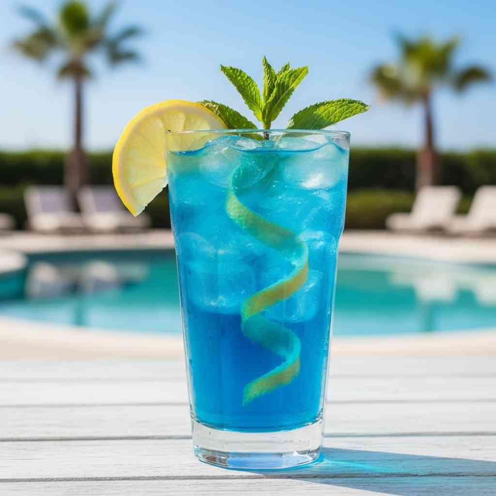 Walk Me Down Cocktail – Bold & Blue Citrus Punch